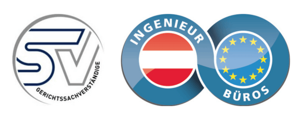 SV Logo und Logo Ingenieurbüros