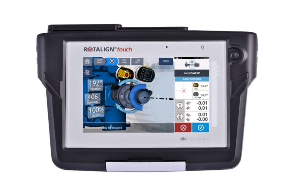 ShaftAlign Touch – Kompaktes Laser-Ausrichtsystem für schnelle Anwendungen